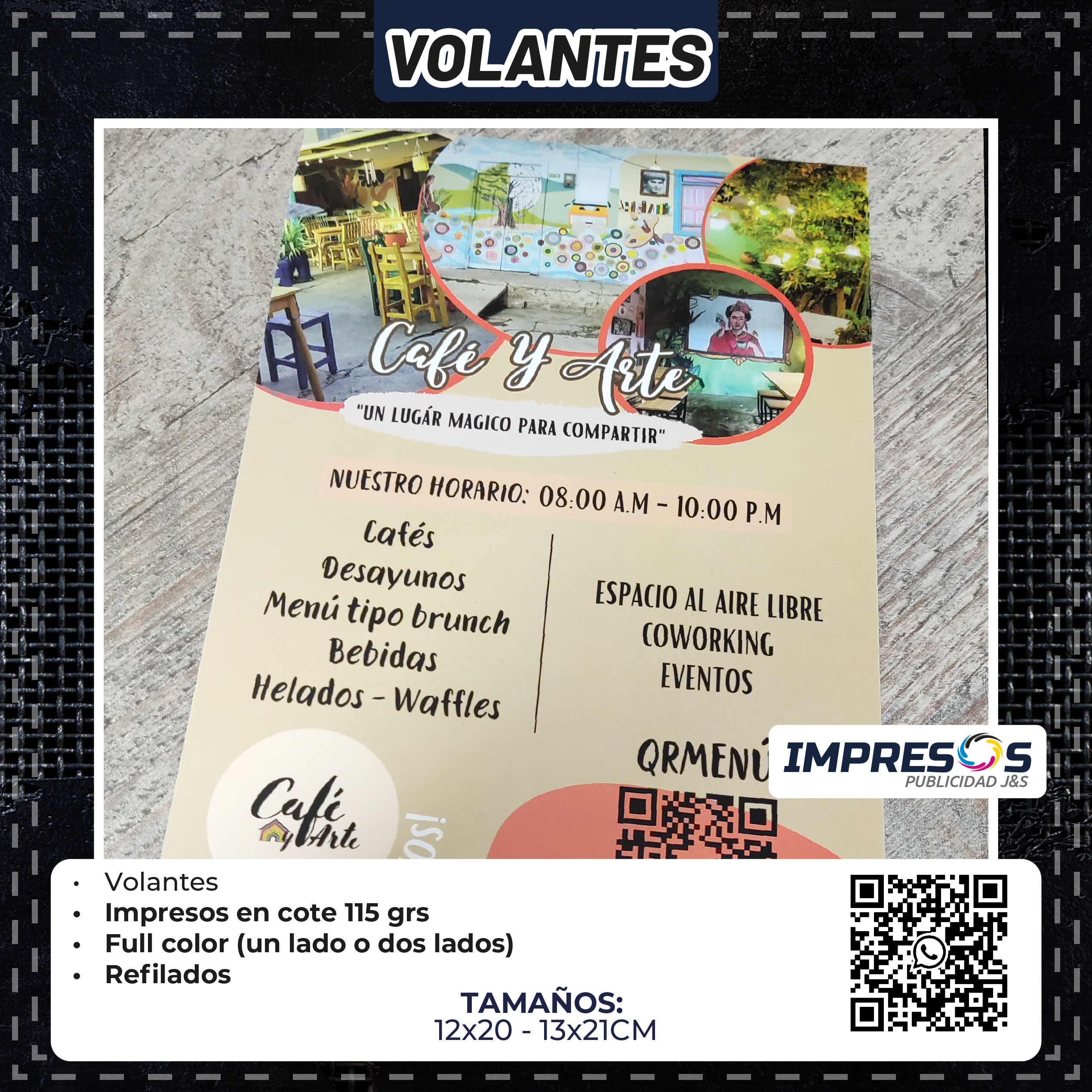 VOLANTES PERSONALIZADOS