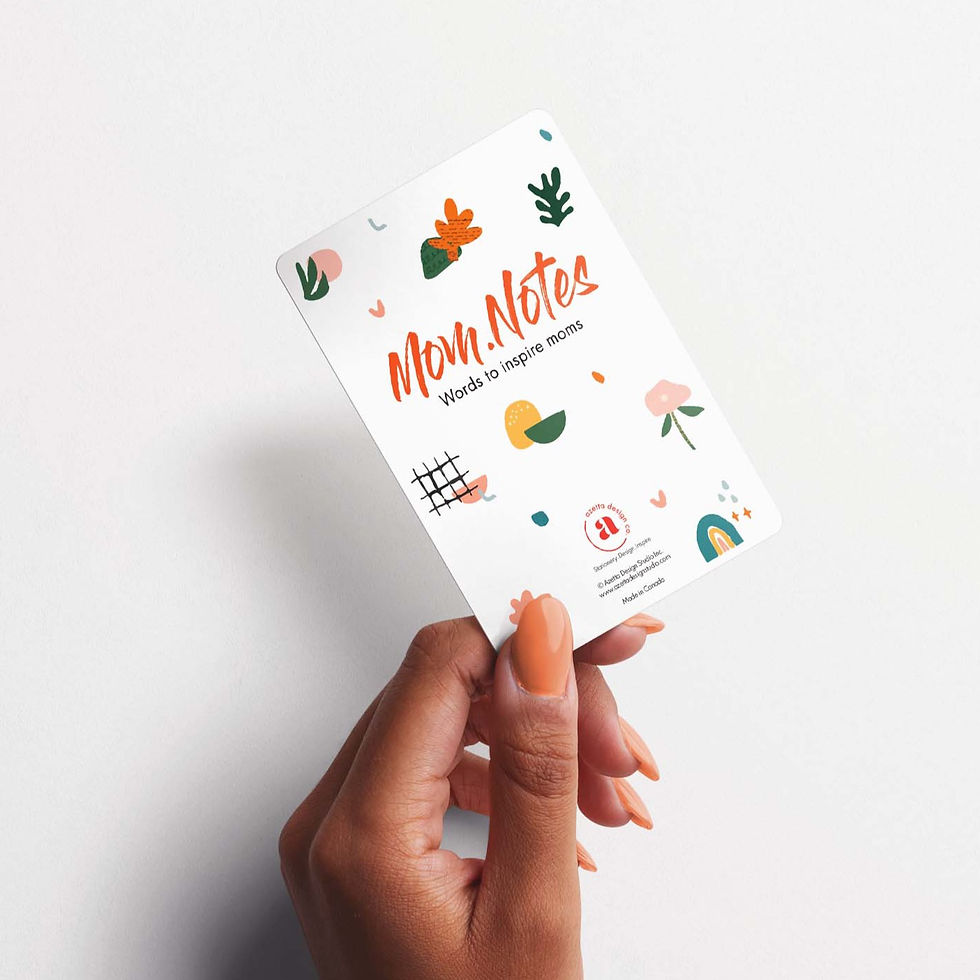 Mom Notes, Affirmation cards