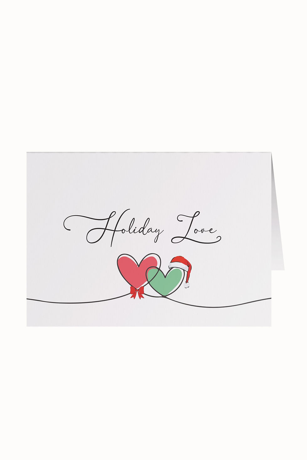 Holiday Love, note card