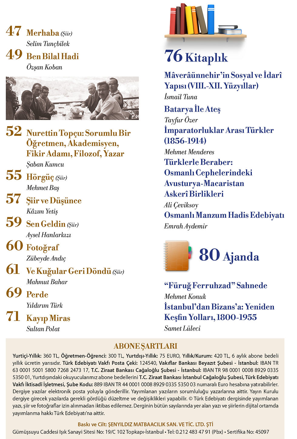 Küçük resim: Türk Edebiyatı Dergisi 580. Sayı