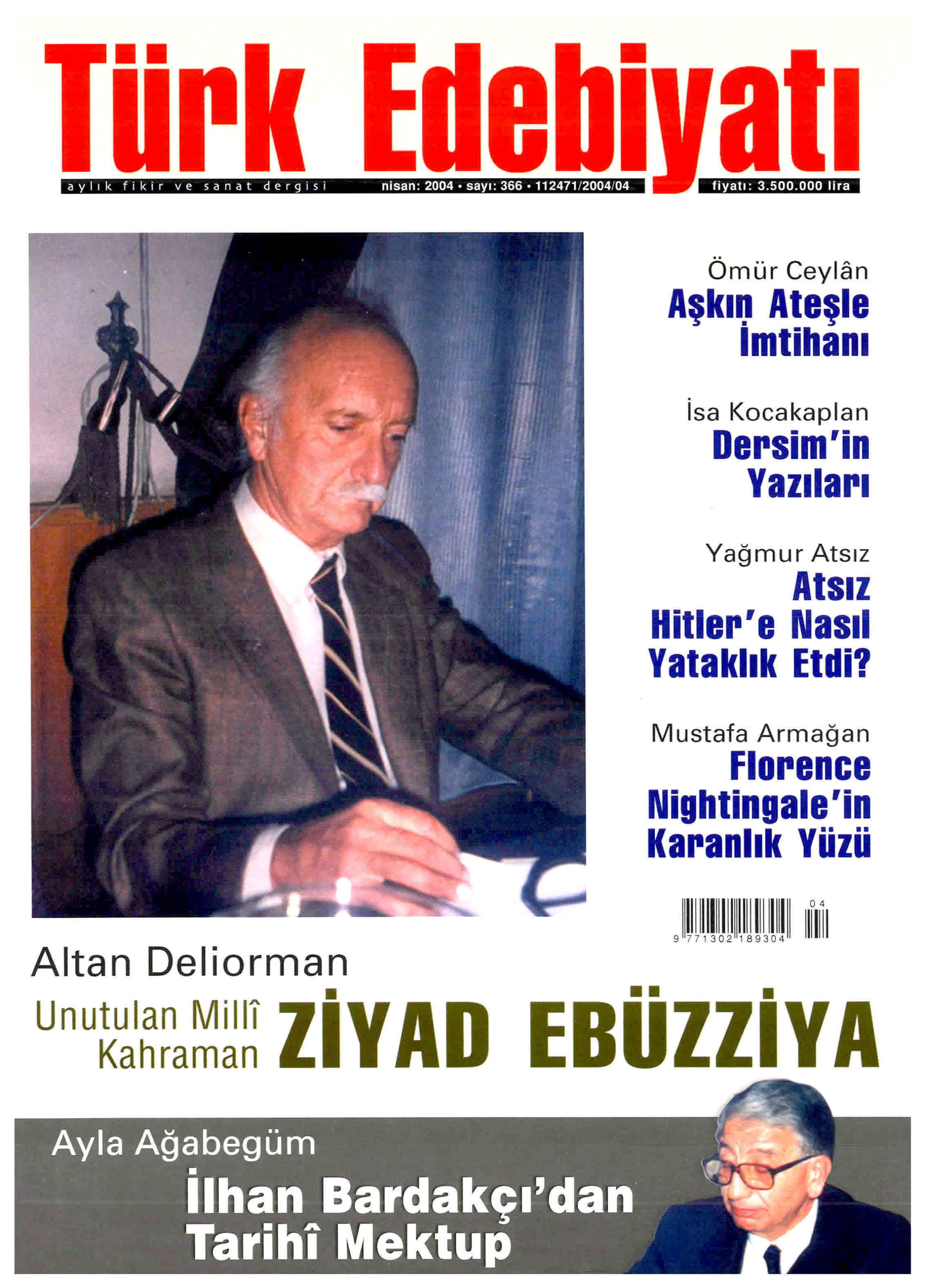 Türk Edebiyatı Dergisi 366. Sayı