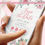 Miniatura: Save the Date Casamento Interativo Virtual Rosa Blush Whatsap
