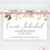 Thumbnail: Convite Individual Casamento Folhagem Greenery