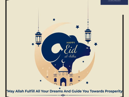 Eid Ul Adha Mubarak from MUMBAI CLEANERS! 🌙✨