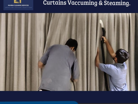 What does curtains deep cleaning service includes?