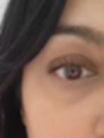 eyelashes with clump free mascara