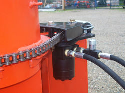 Hydraulic Chute Rotation Device