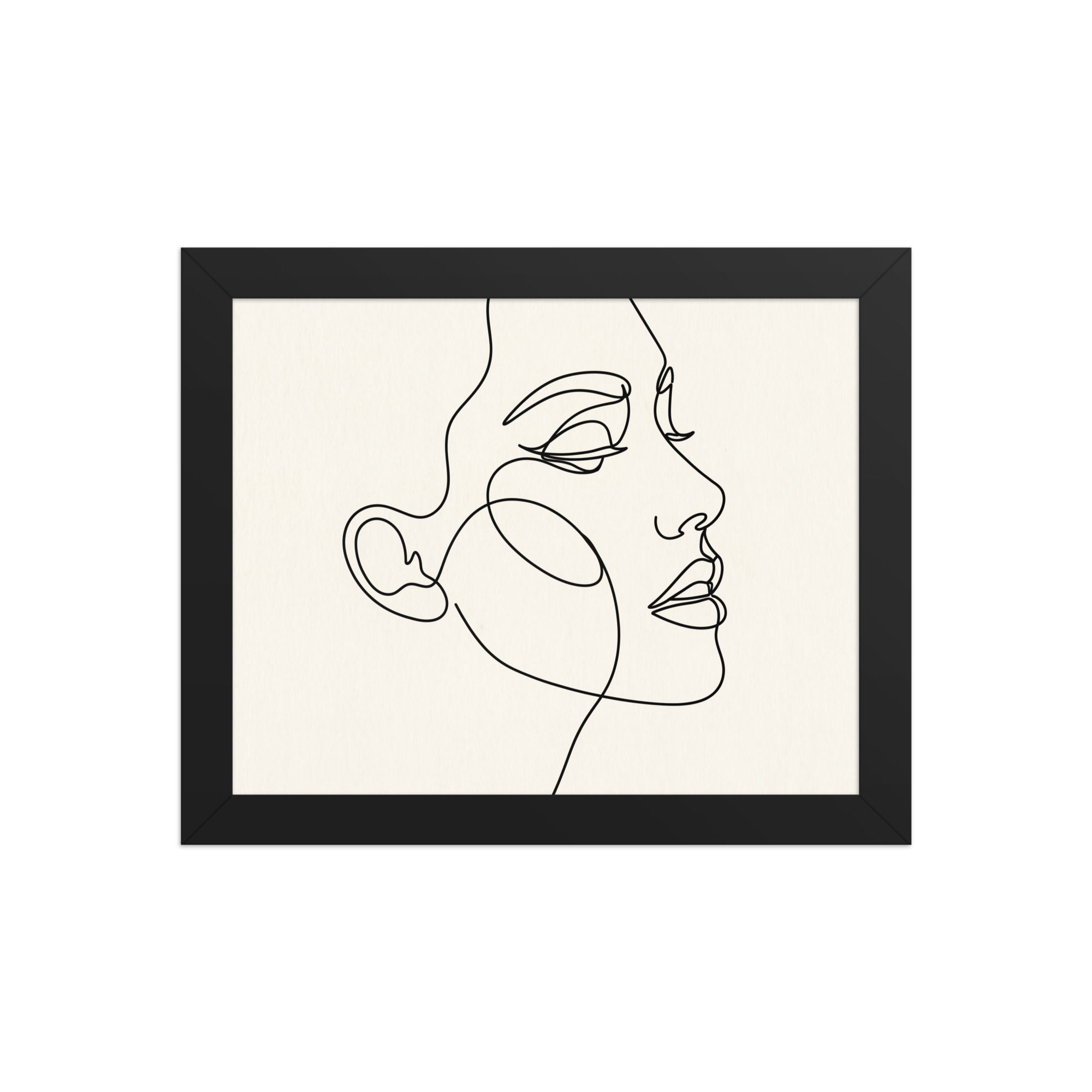 Femme — Line Art Wall Art