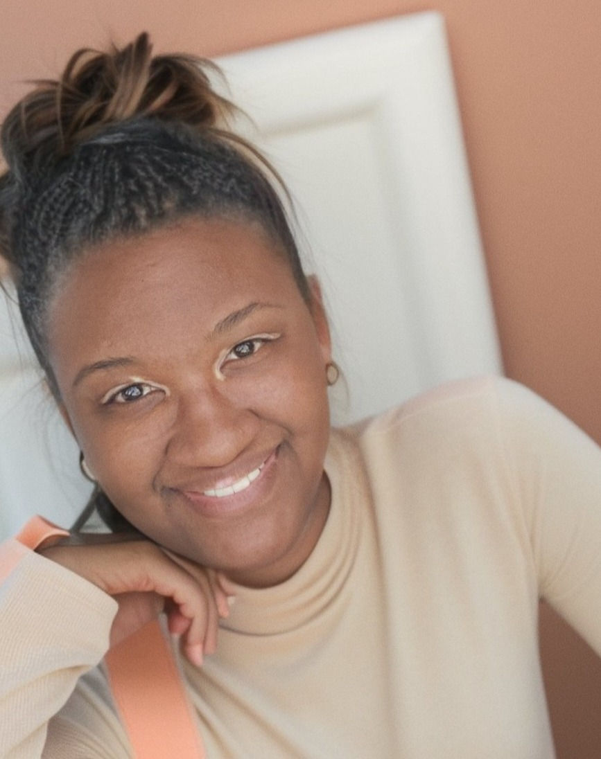 woman smiling