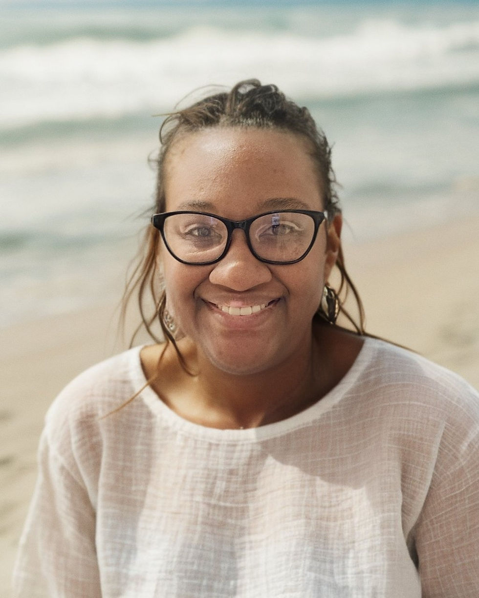 African American woman smiling