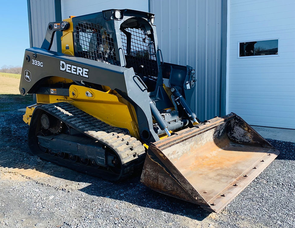 Thumbnail: 2019 John Deere 333G Track Skid Loader