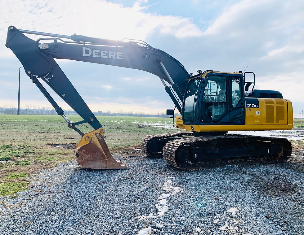Thumbnail: 2019 John Deere 210G LC Track Excavator