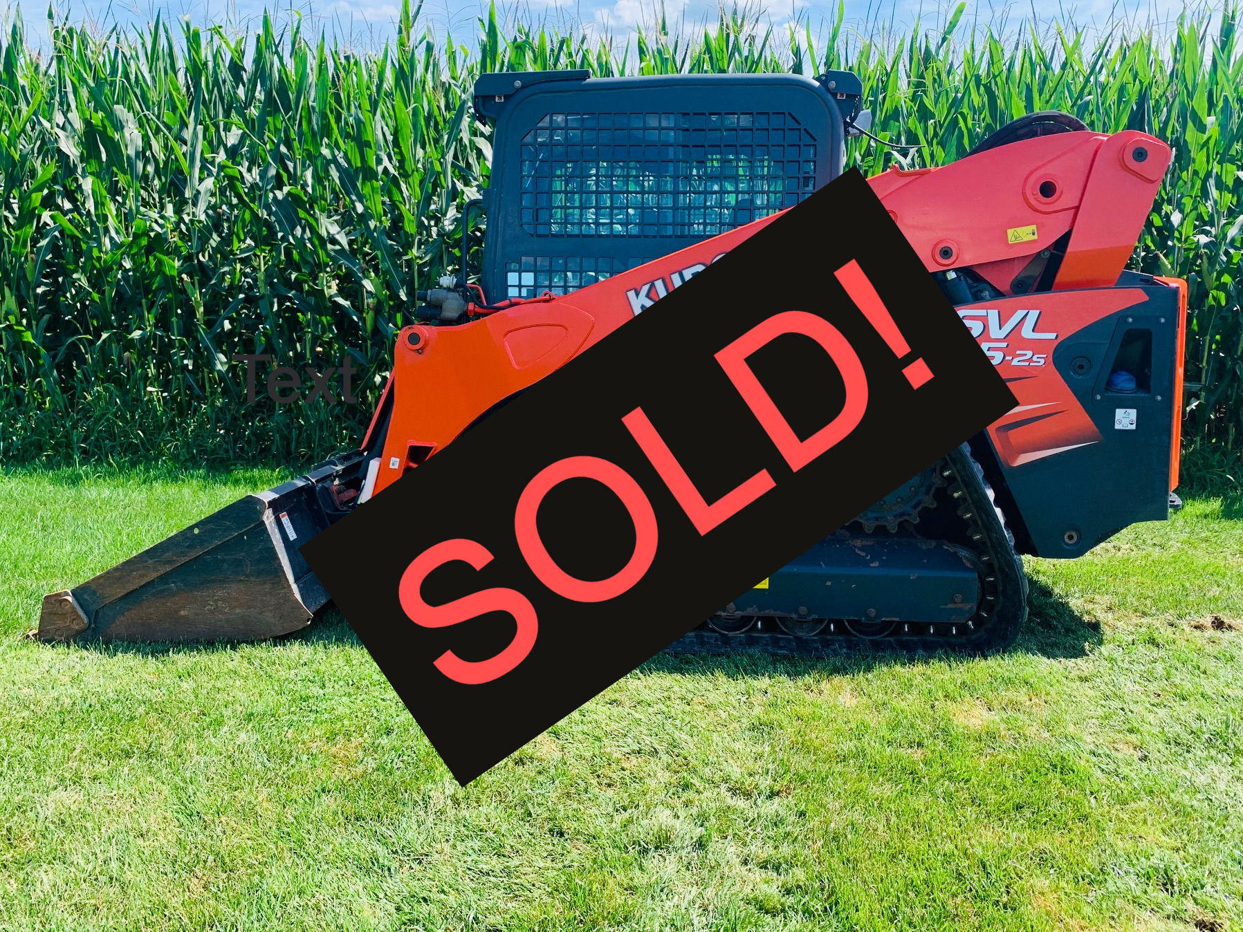 2018 Kubota SVL95-2S Track Skid Loader