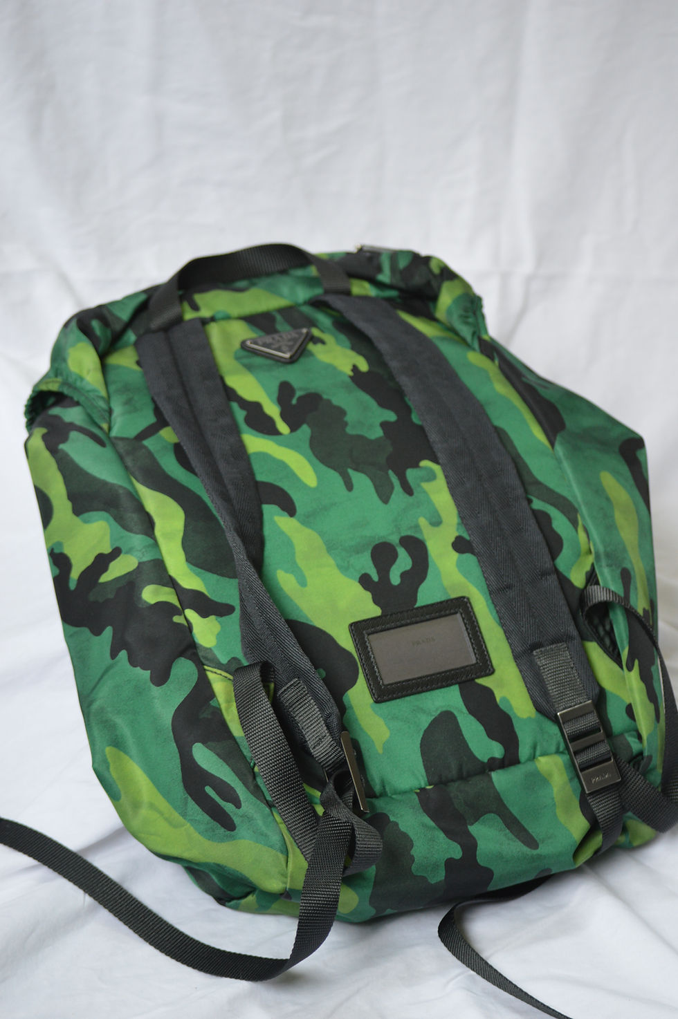 Prada Double Buckle Backp