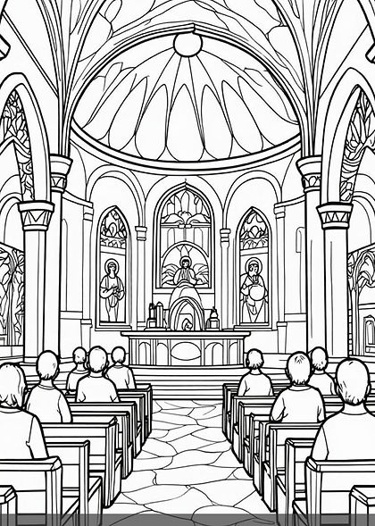 Downloadable Coloring Book Of Serene Coptic Church Interiors.jpeg