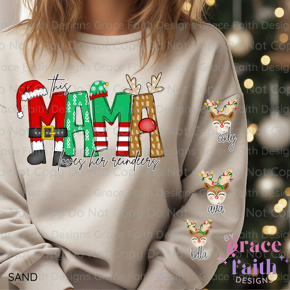 Thumbnail: Mama loves her reindeers