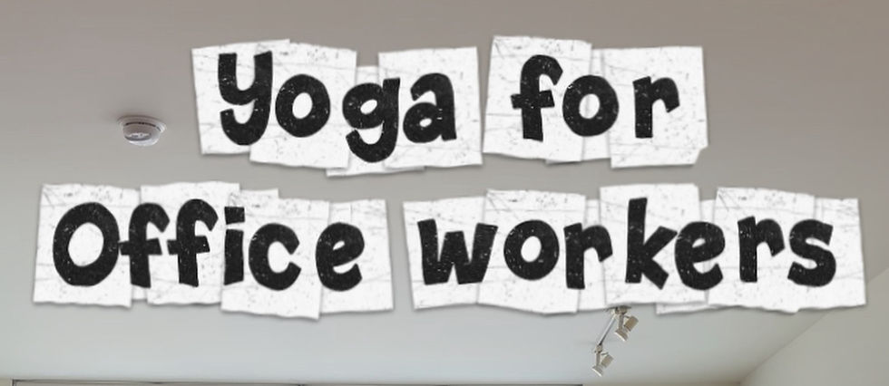 Yoga for Office Workers: 10 Poses to Release Neck, Shoulder & Back Tension