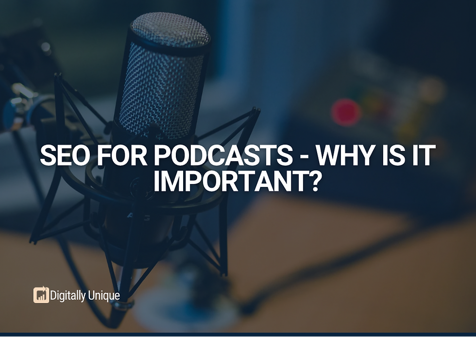 SEO For Podcasts - Why Is It Important?