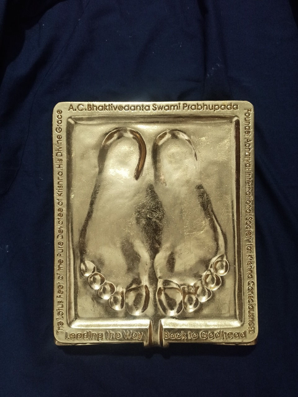 Thumbnail: (M 14 B) Lotus feet  of HDG A.C. Bhakti Vedanta Swami Srila Prabhupada