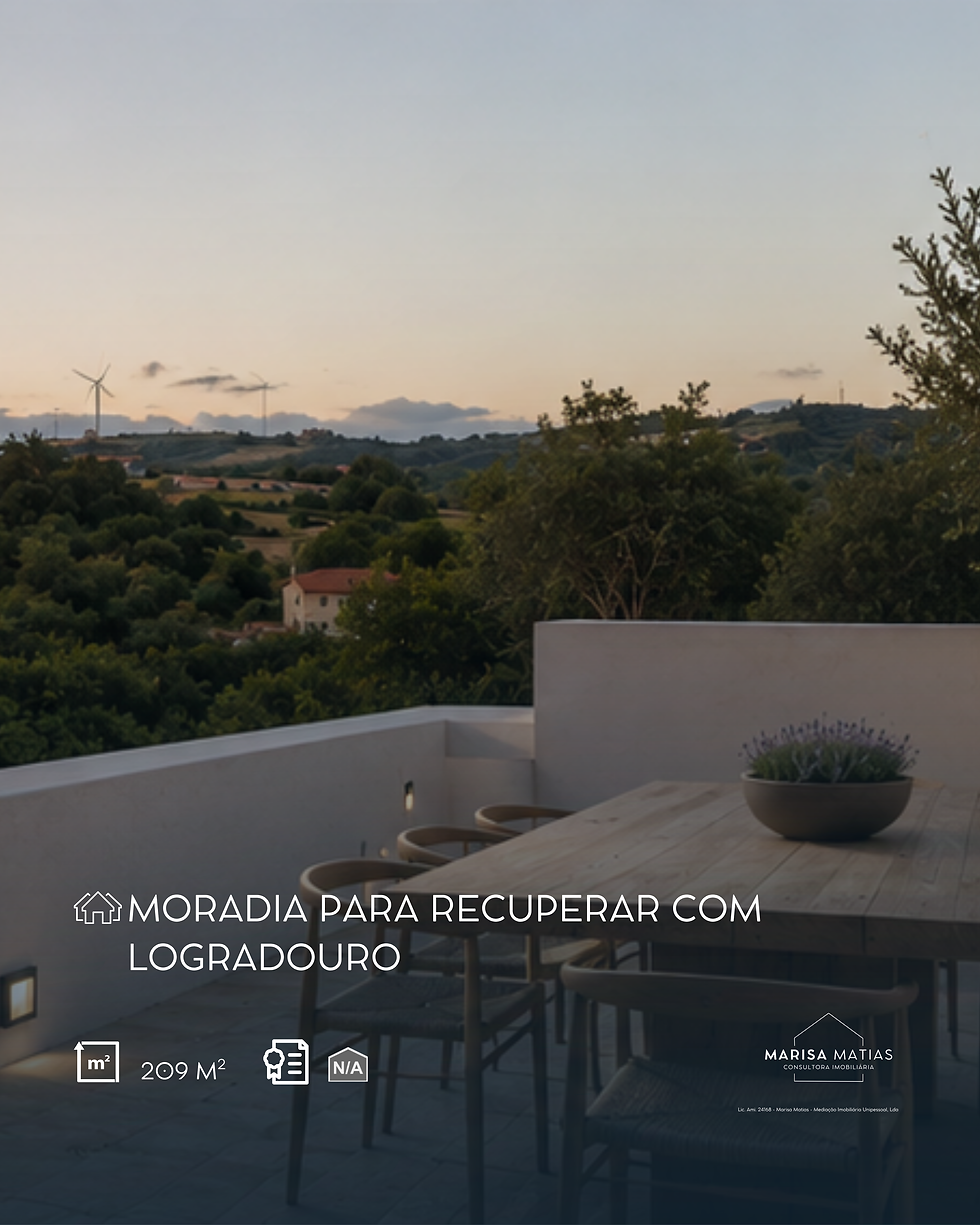Miniatura: Moradia para Recuperar com Logradouro | Cabeda – Sobral de Monte Agraço