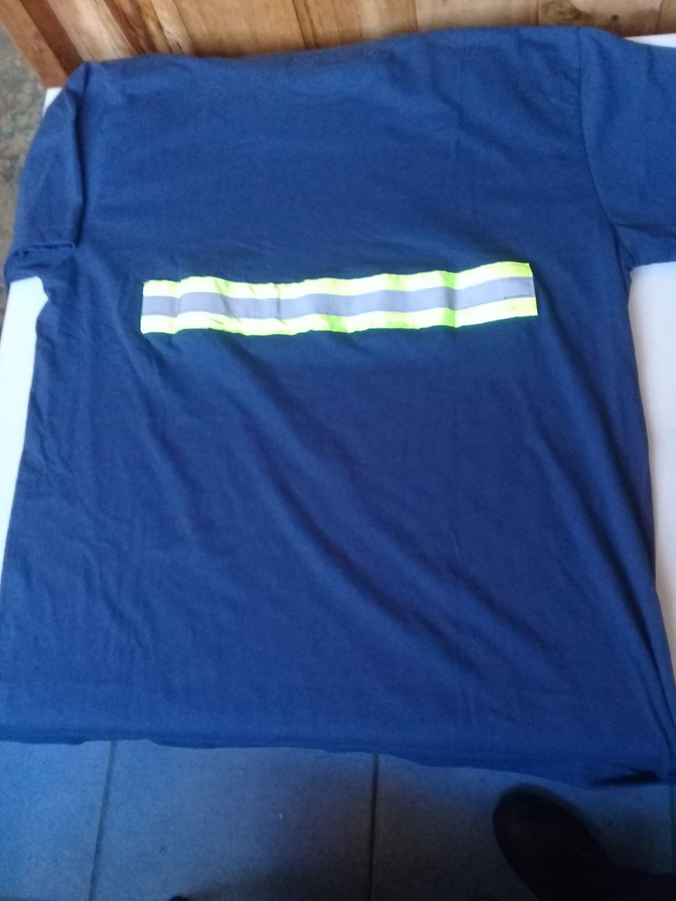 Miniatura: Camisa Mangas Cortas PERFORMANS Azul con Reflectivo
