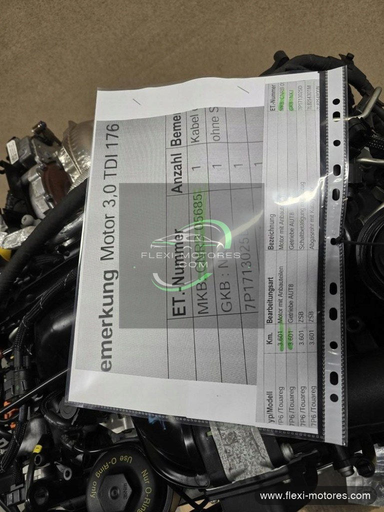 Miniatura: Motor completo Volkswagen Touareg II 7P 3.0 TDI CNRB