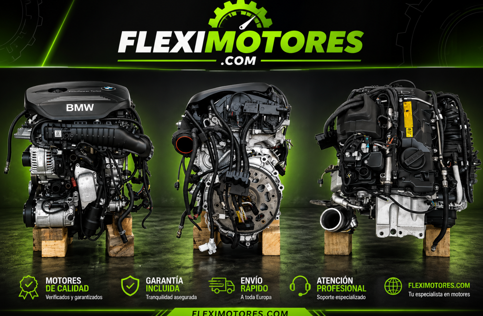 Motor BMW B38A15A 1.5 Turbo 140 CV Completo | 3.000 km