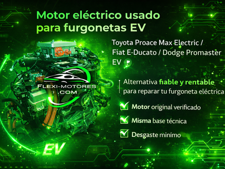 ⚡ Motor eléctrico usado para furgonetas EV