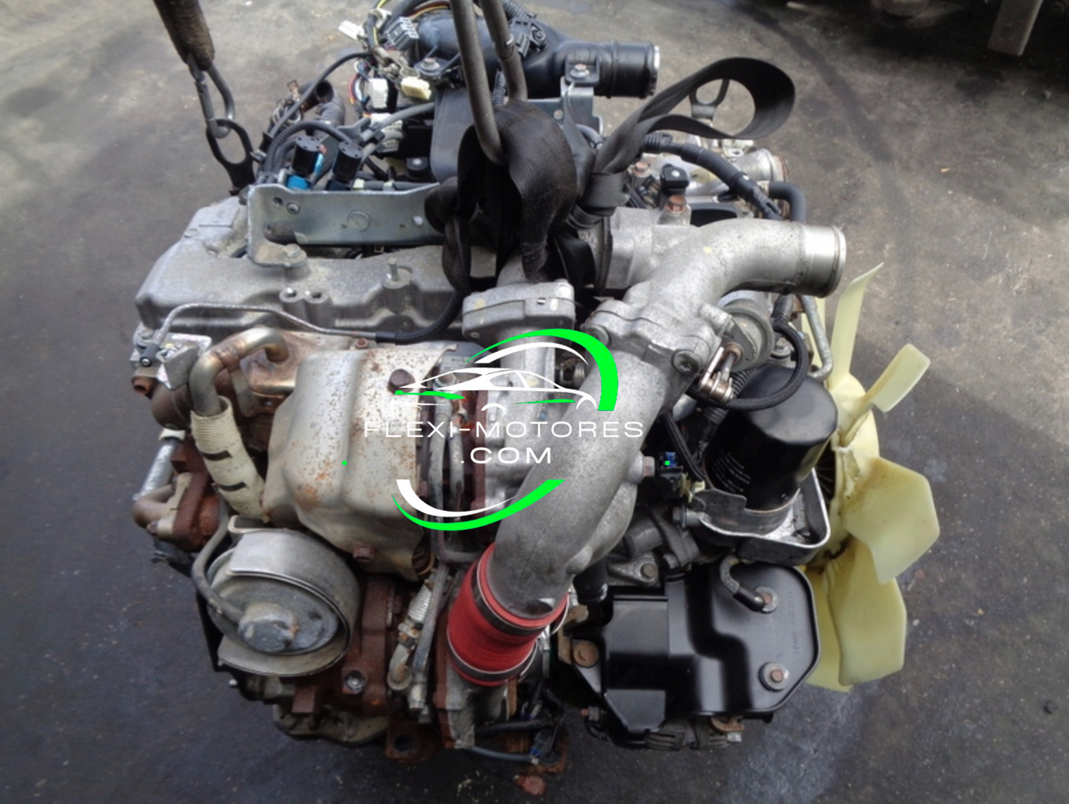 Motor Isuzu D-Max 2.5 TD 4JK1 Biturbo