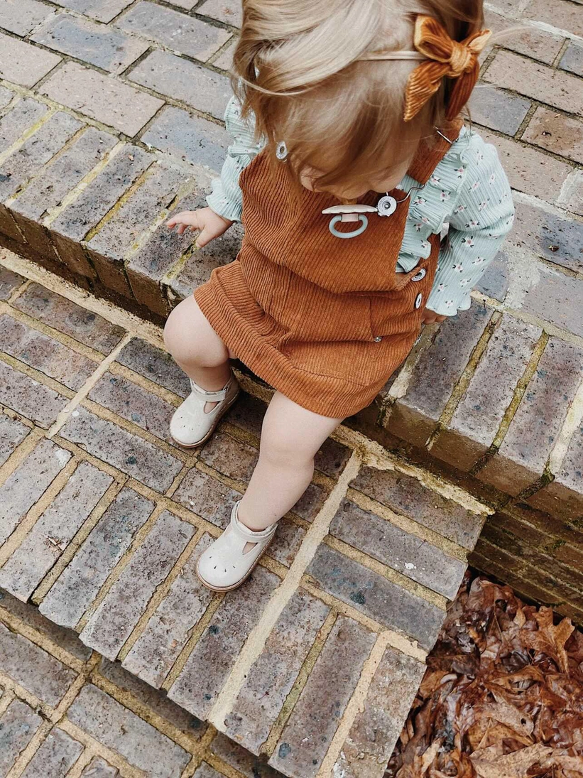 Corduroy overall sales dress baby