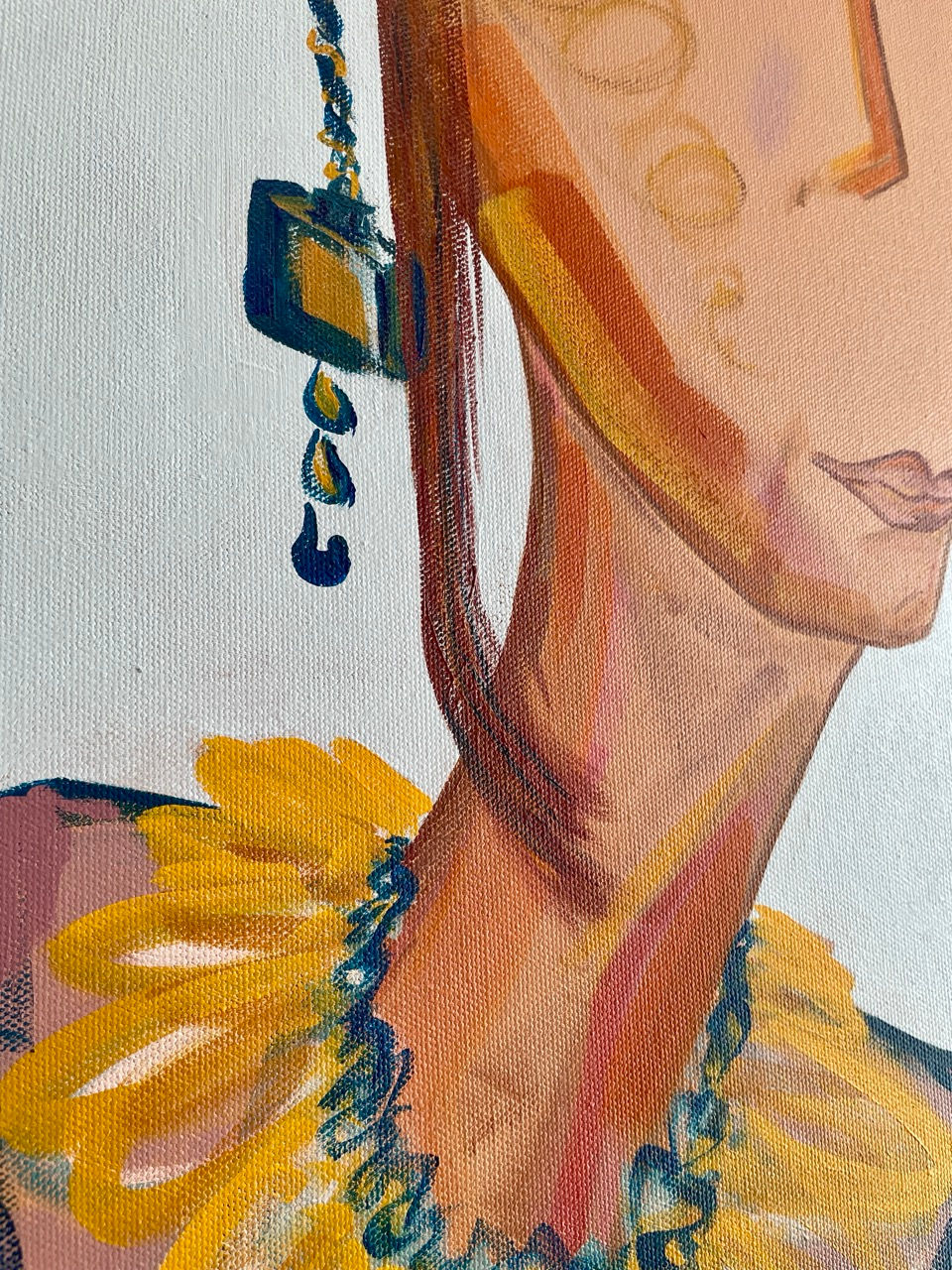 Thumbnail: (Sold) 'Carmen' Original, canvas