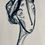 Thumbnail: (Sold) 'Florence' Sketch, on handmade rag paper