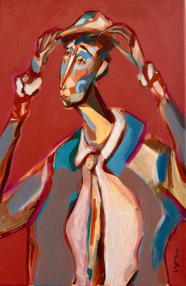 (Sold) 'Jose' Original, canvas