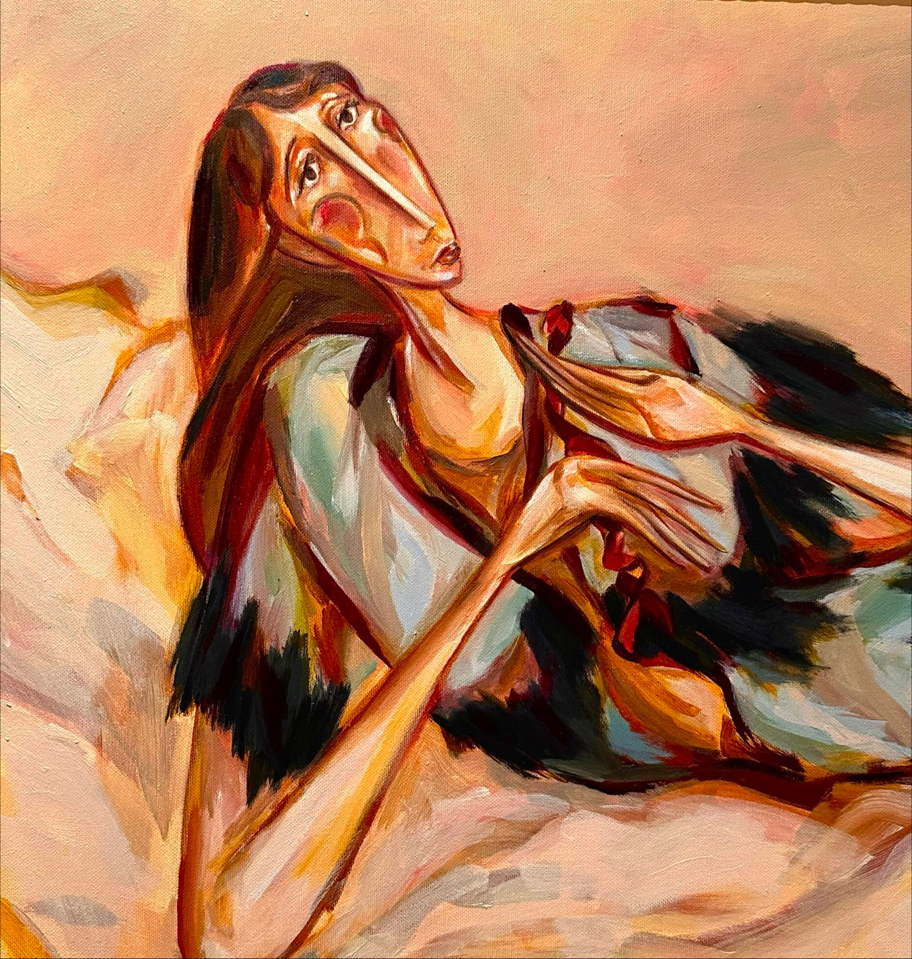'Sadie' Original, canvas