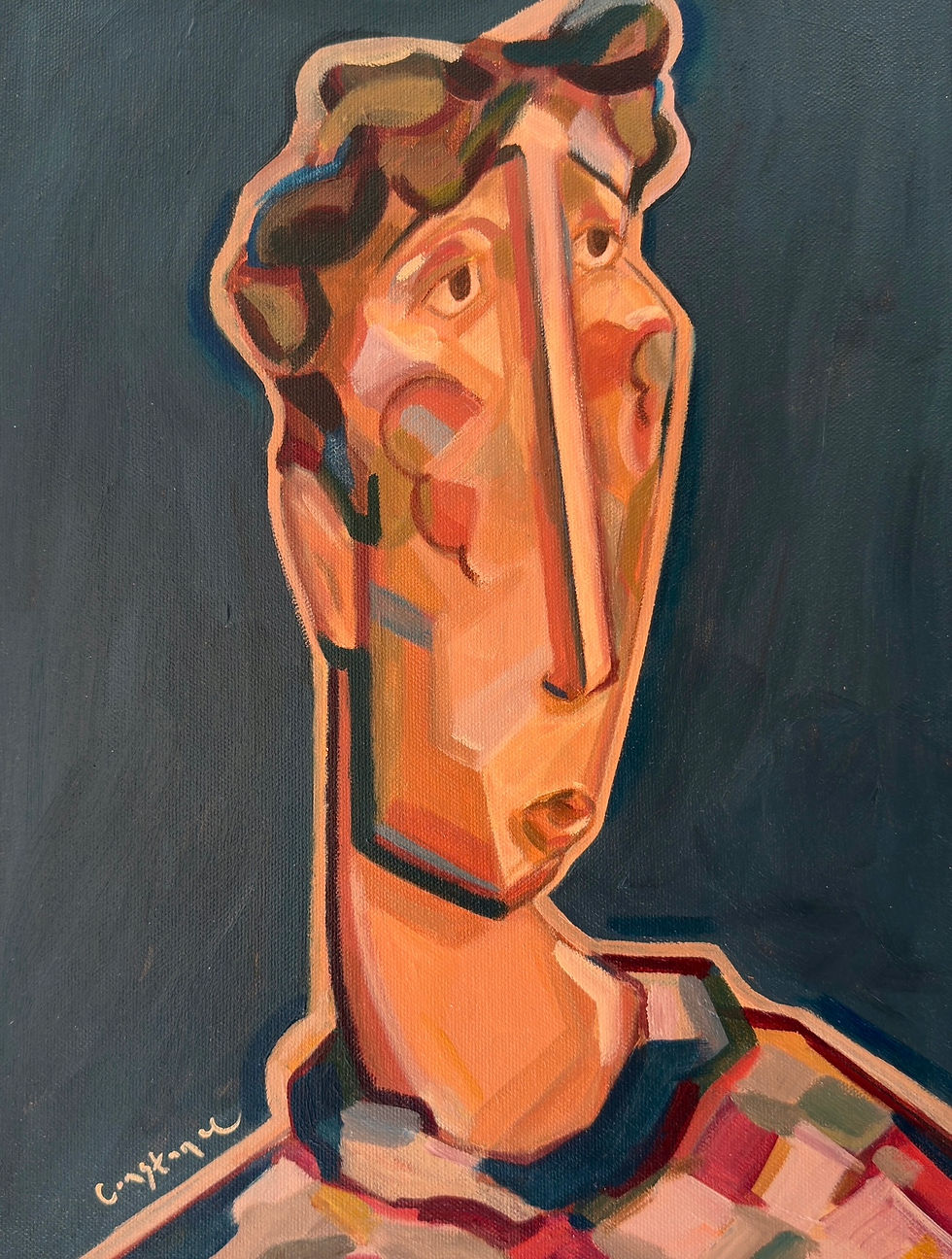 'Joshua' Original, canvas