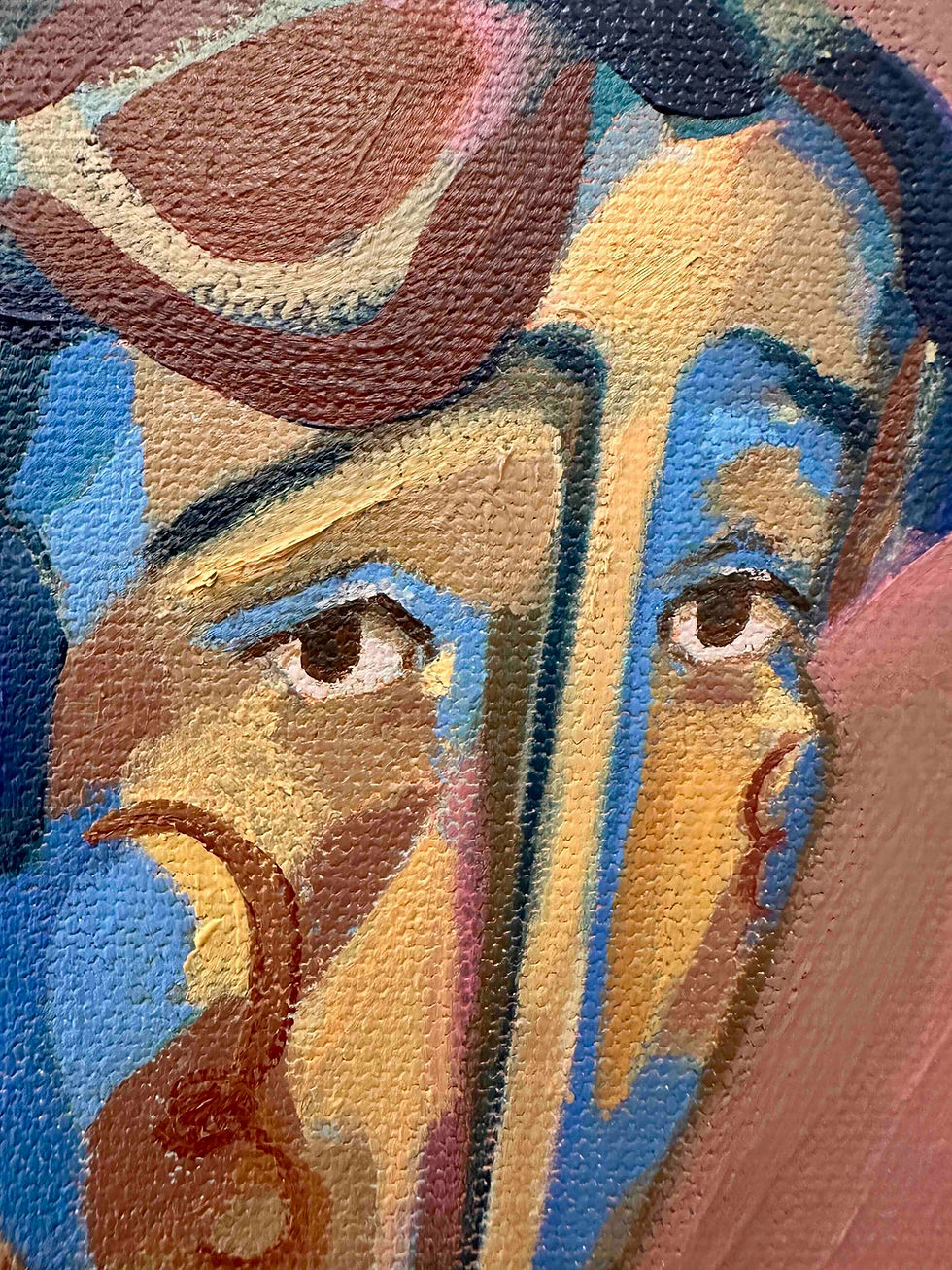 Thumbnail: (Sold) 'Flynn' Original, canvas
