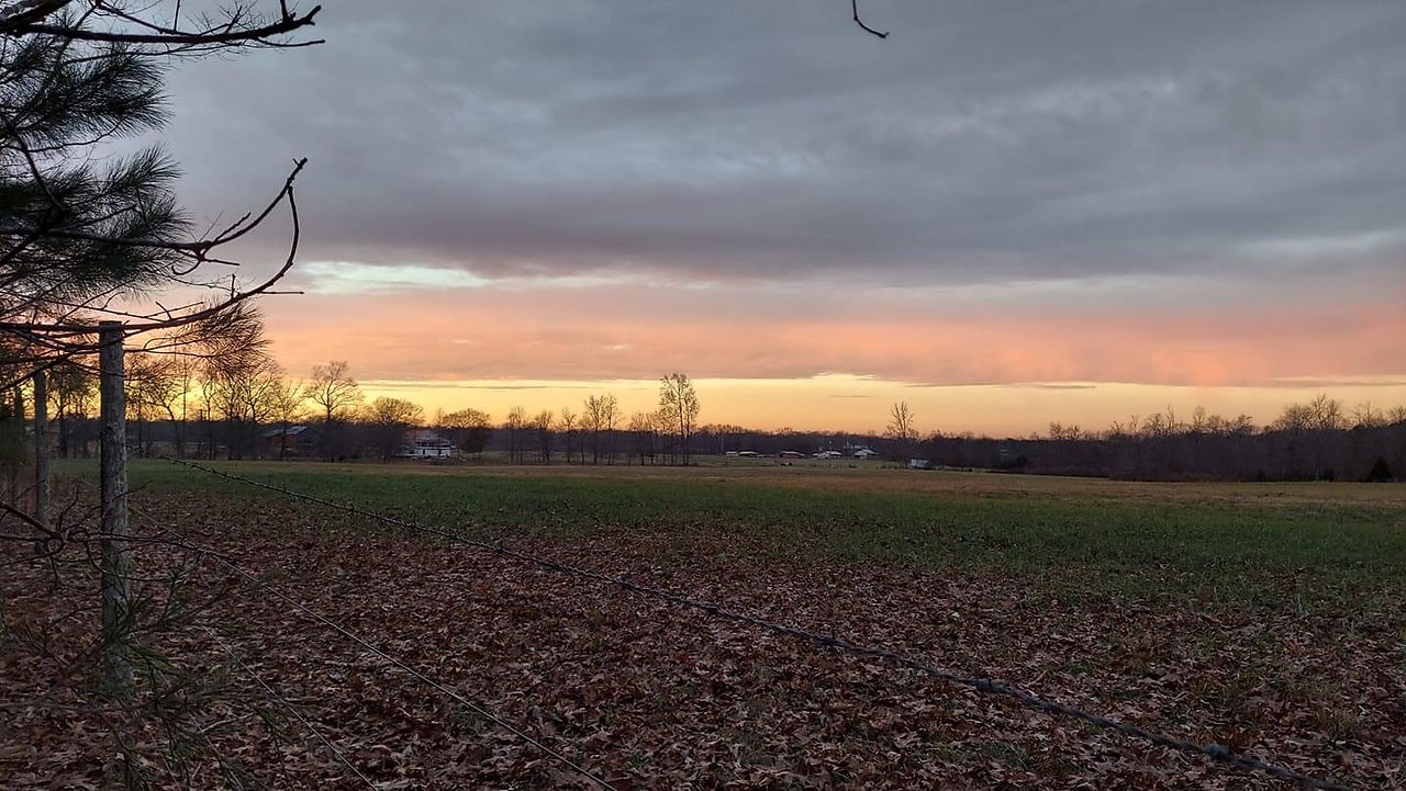 Sunset December 22nd, 2021