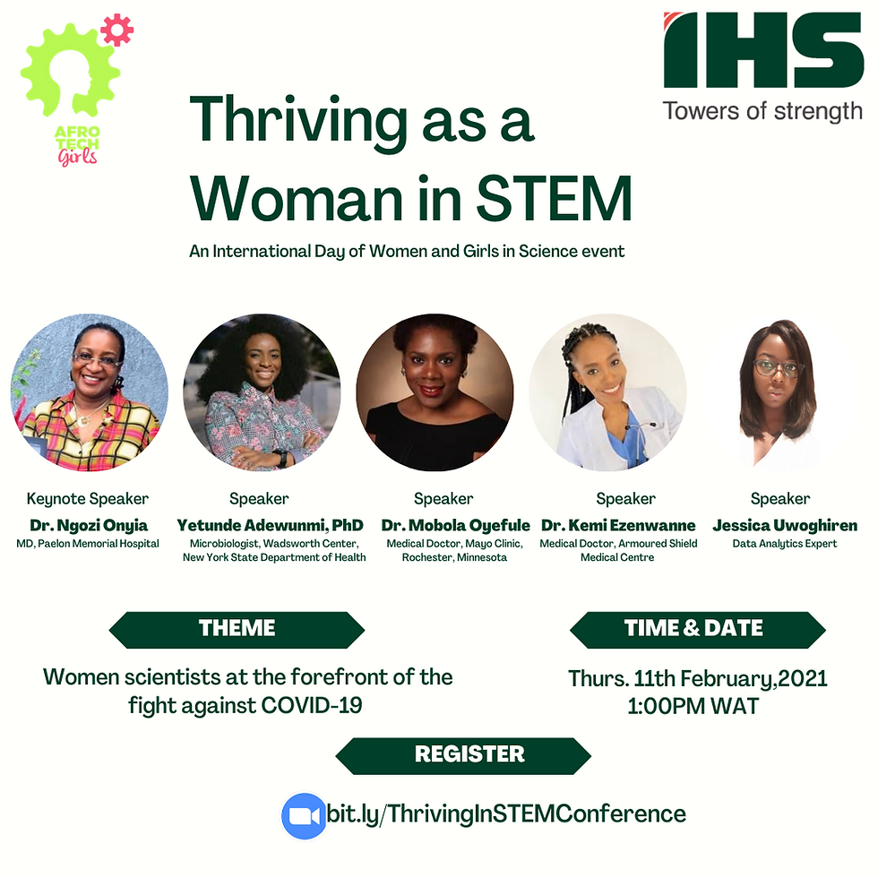 Intl Day of Women and Girls in Science Conference with IHS Nigeria