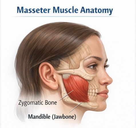 botox masseter muscle anatomy