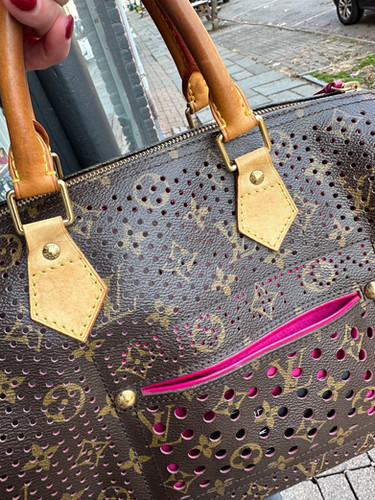 Louis Vuitton Limited Edition Perforated Speedy 30 bag