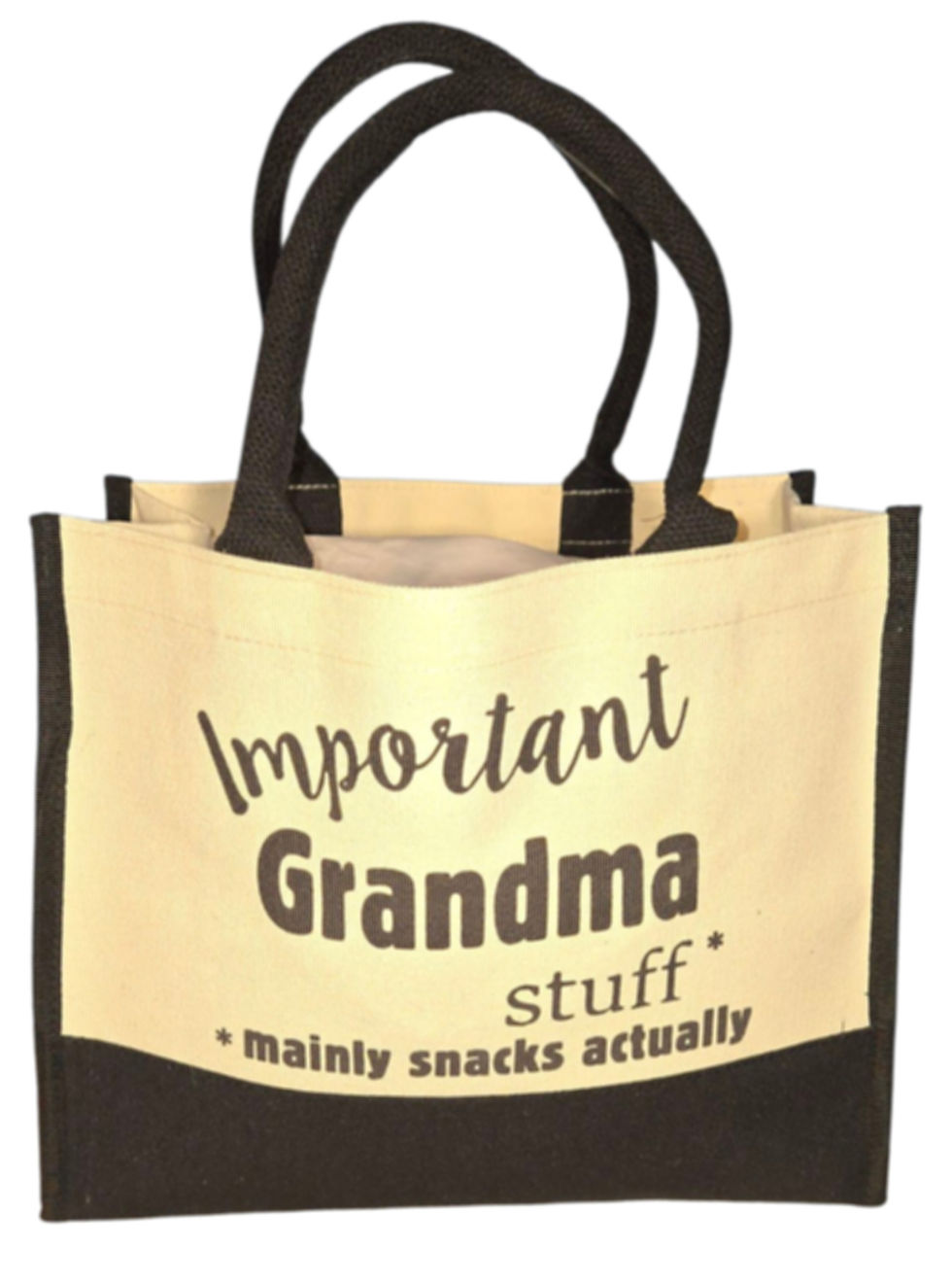 NWT- Important Grandma Stuff Canvas Bag