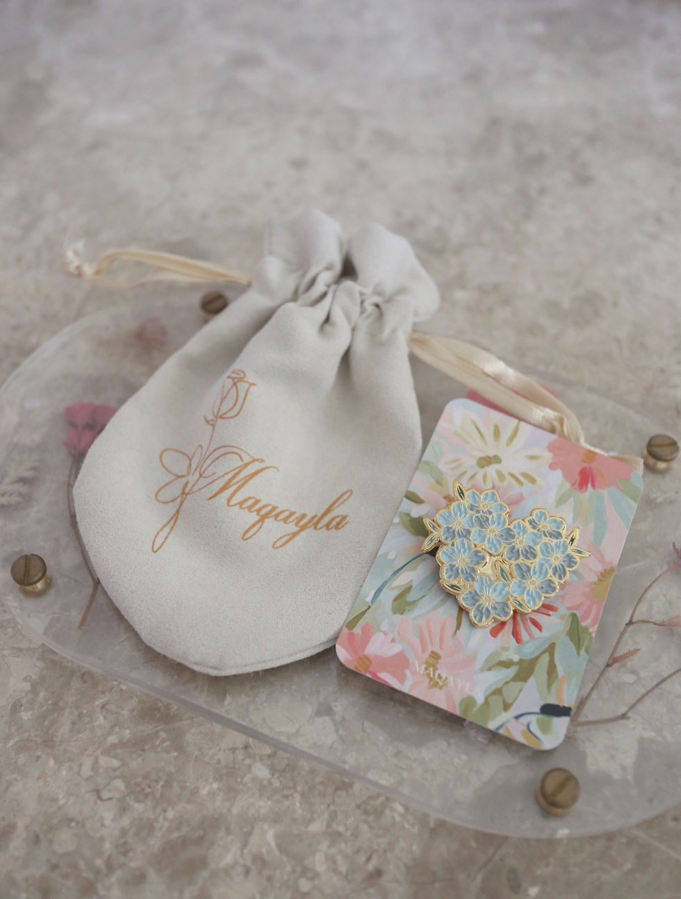 Thumbnail: Bluebell Charm Brooch
