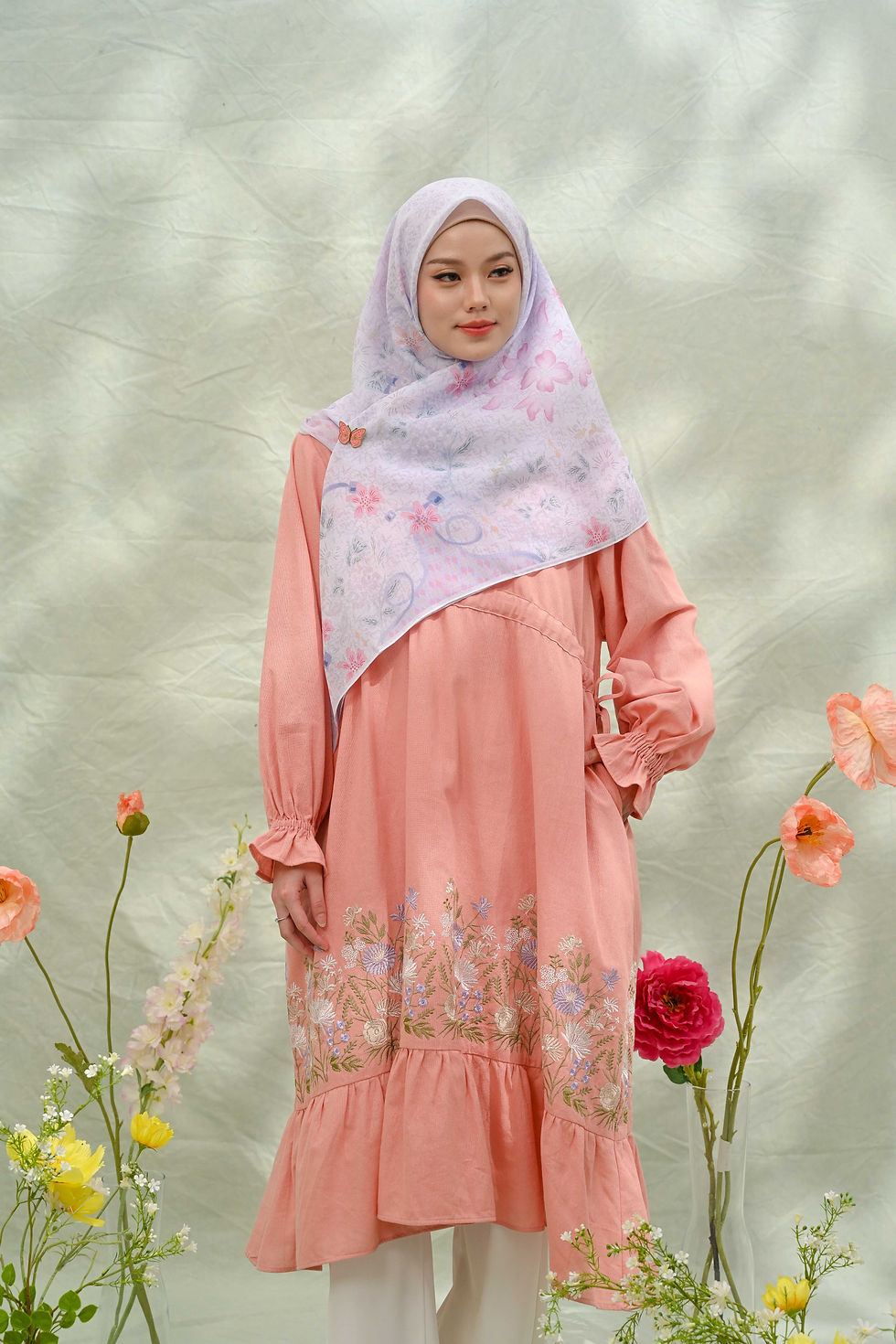 Thumbnail: Valley Ribbon Dress in Taffy