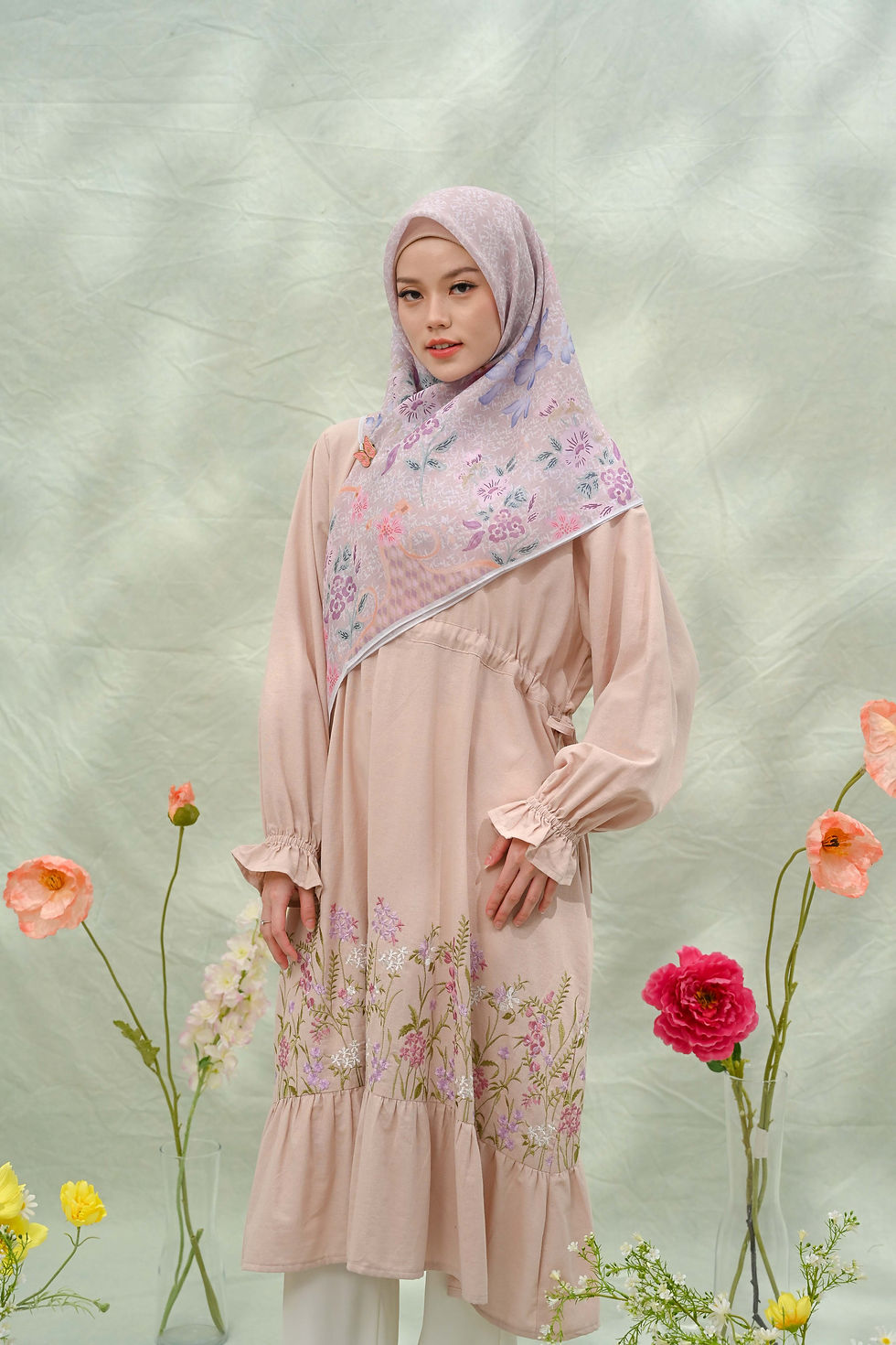 Thumbnail: Valley Ribbon Dress in Primrose