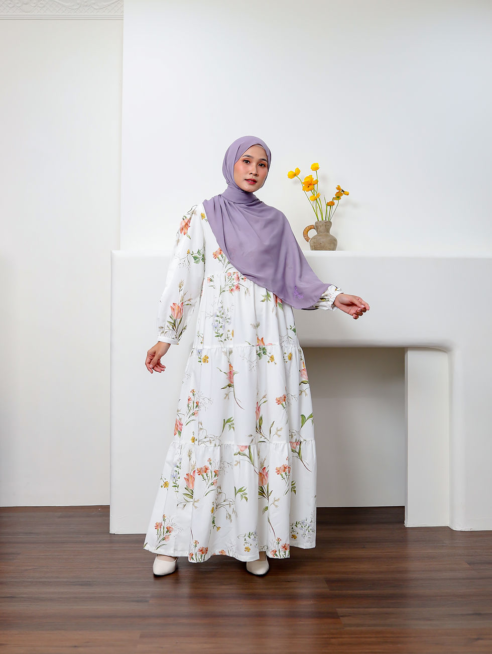 Thumbnail: Tulip Tiered Dress in Spring