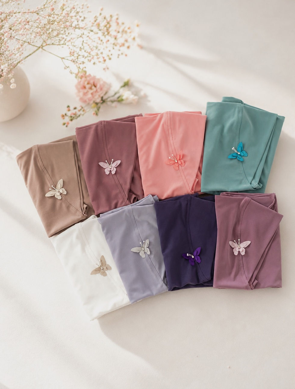 Thumbnail: Flutter Kids SlipOn Shawl in Almond
