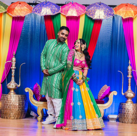 sangeet night decoration, sangeet ceremony backdrop