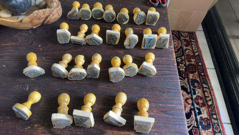 Alphabet Original Hawaiian Stamps