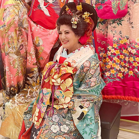 Kimono Costume Dressing Oiran Style: 花魁スタイル ハワイで体験