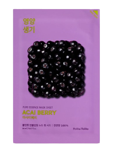 Holika Holika Pure Essence Sheet Mask Acai Berry